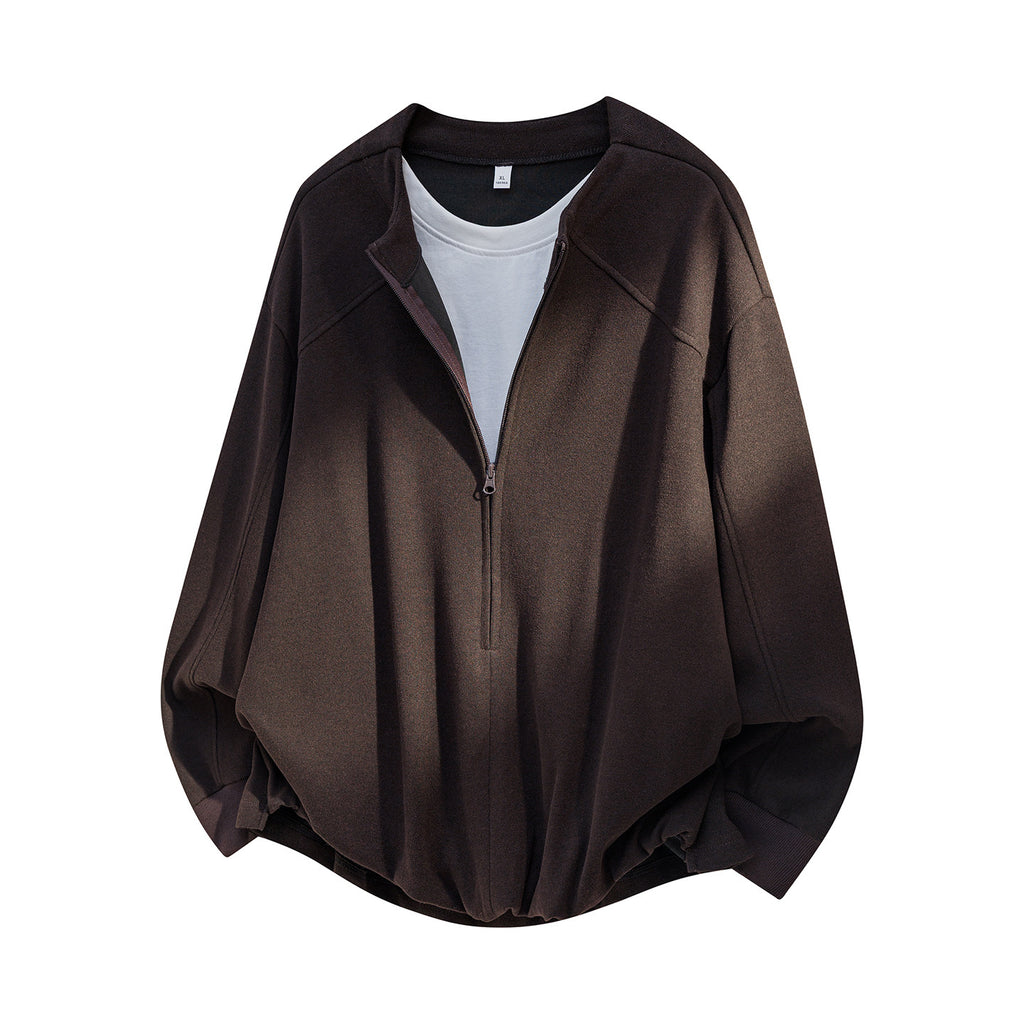 Bowser Men’s Oversized Half-Zip Sweatshirt