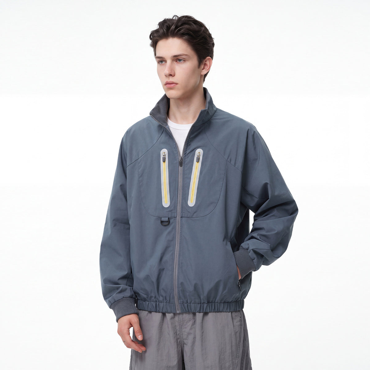Bowser Men’s Oversized Utility Windbreaker