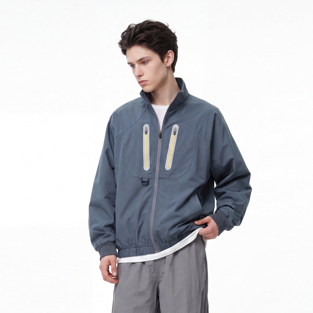 Bowser Men’s Oversized Utility Windbreaker