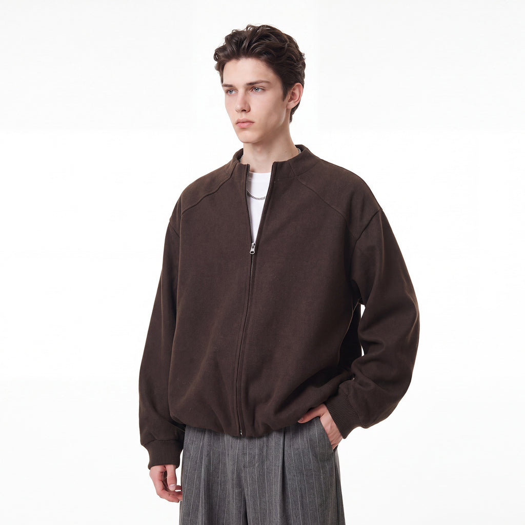 Bowser Men’s Oversized Half-Zip Sweatshirt