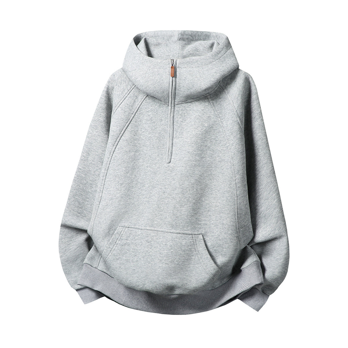 Bowser Men’s Oversized Half-Zip Hoodie