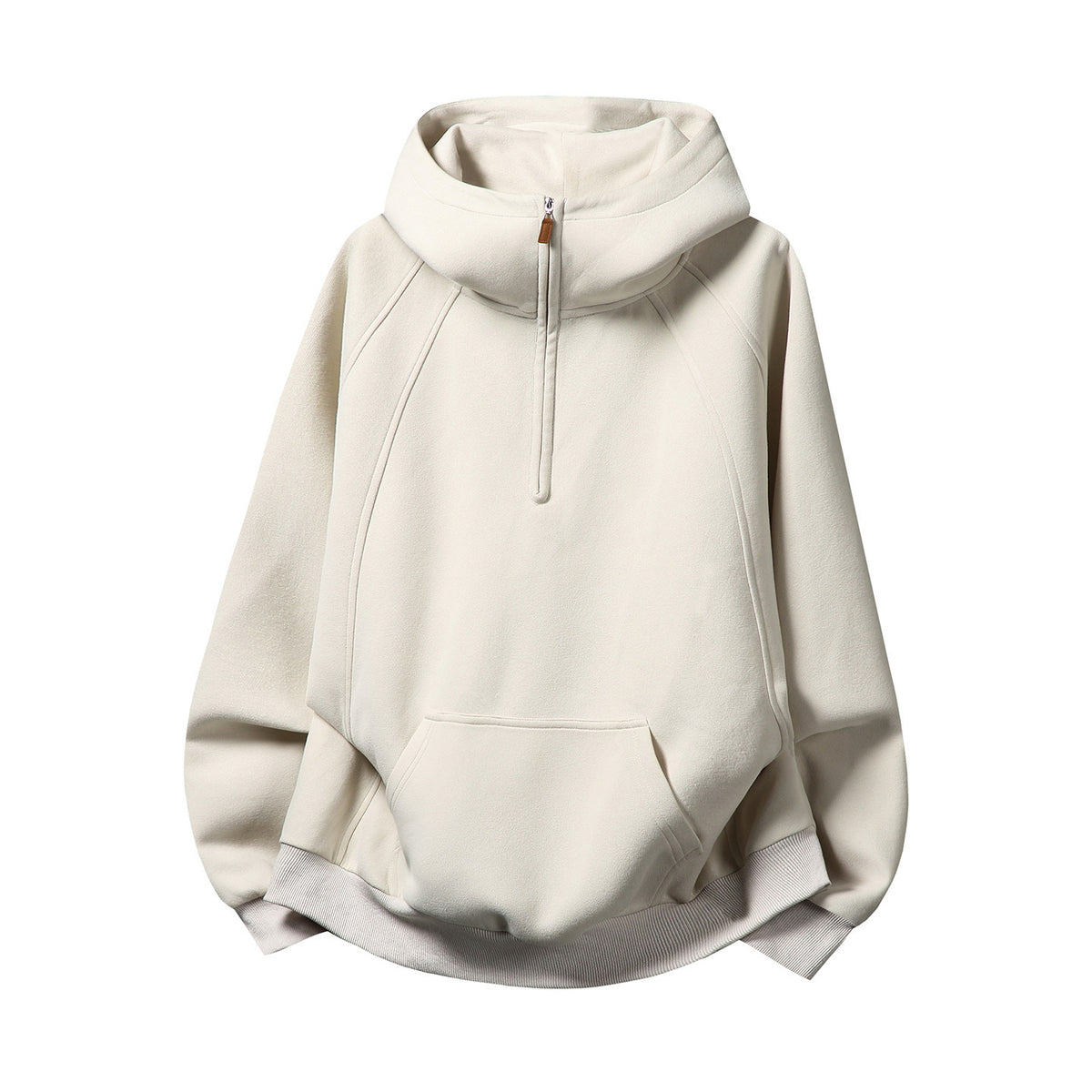 Bowser Men’s Oversized Half-Zip Hoodie