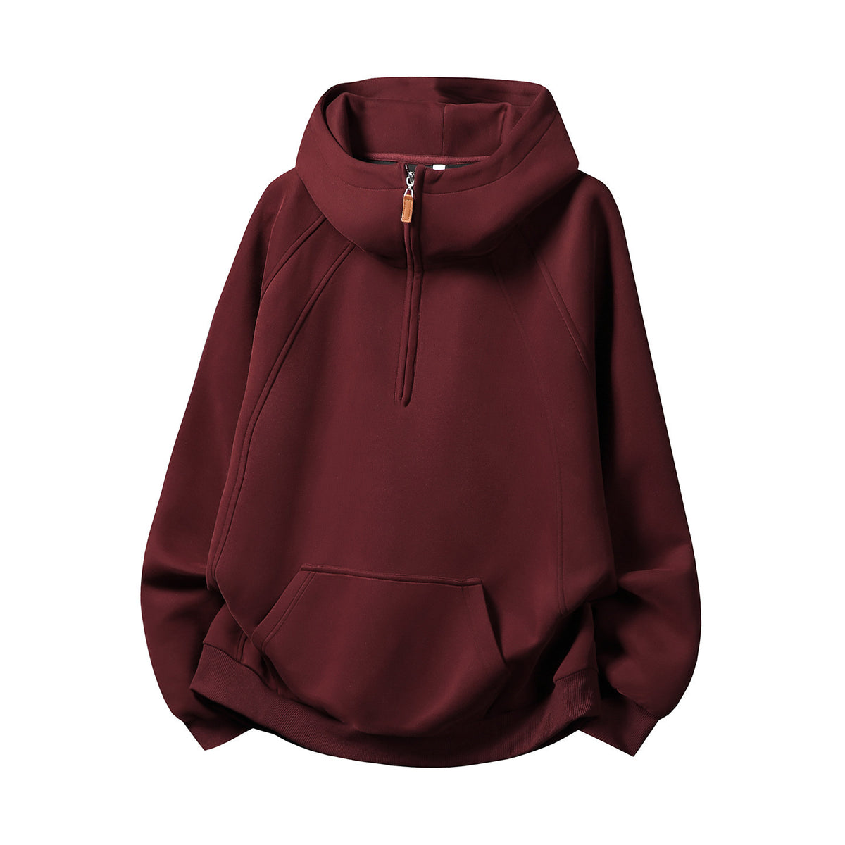Bowser Men’s Oversized Half-Zip Hoodie