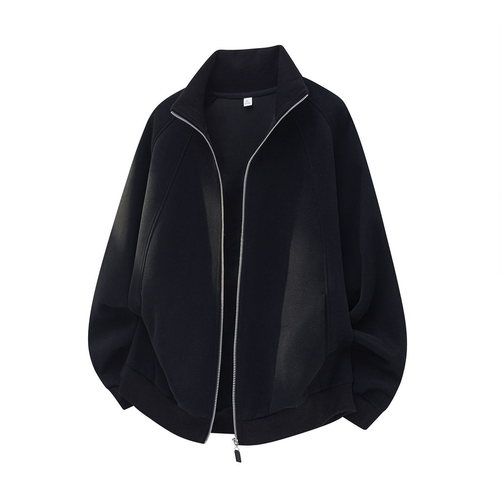 Bowser Men’s Oversized Full-Zip Track Jacket