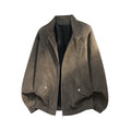 Bowser Men’s Oversized Faux Suede Jacket