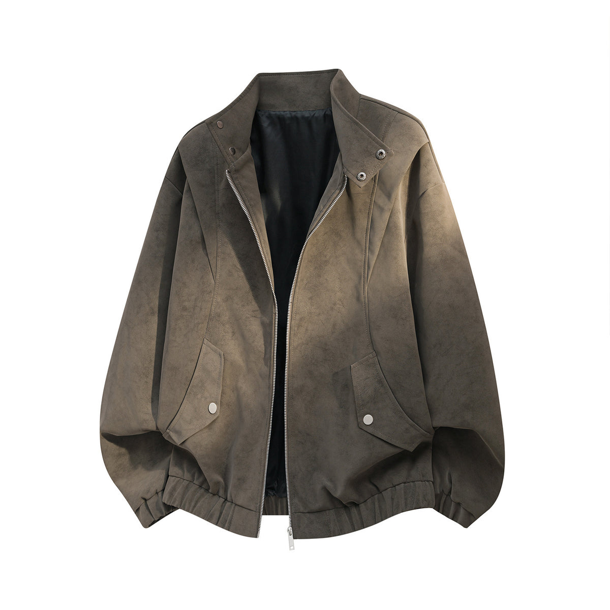 Bowser Men’s Oversized Faux Suede Jacket