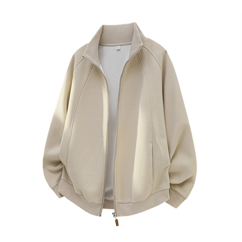 Bowser Men’s Oversized Full-Zip Track Jacket