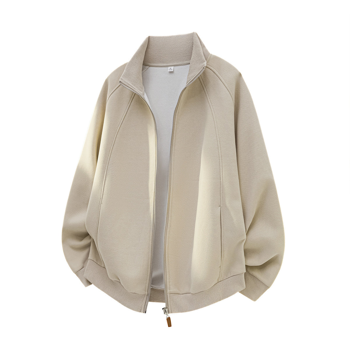Bowser Men’s Oversized Full-Zip Track Jacket
