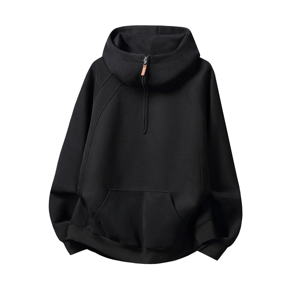Bowser Men’s Oversized Half-Zip Hoodie