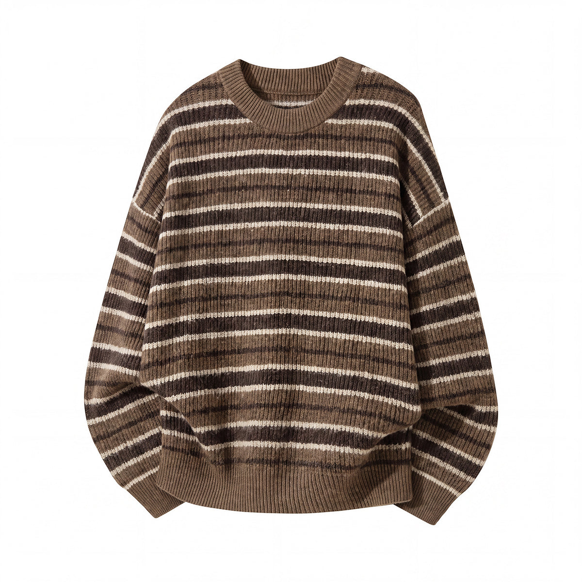 Bowser Men’s Oversized Striped Knit Sweater